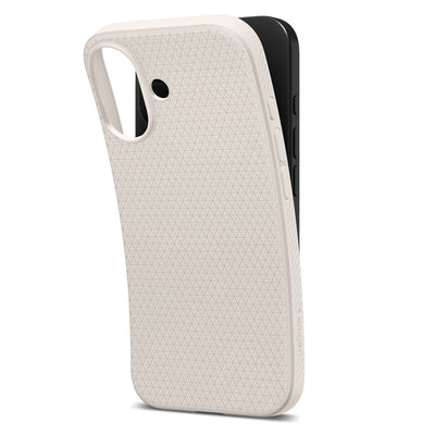 Spigen Liquid Air case for iPhone 17 - titanium