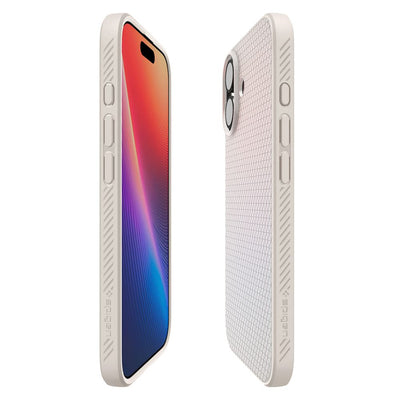Spigen Liquid Air case for iPhone 17 - titanium
