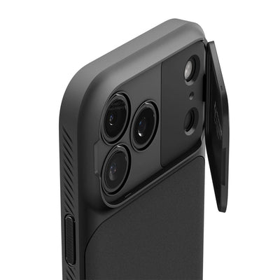Spigen Optik Armor MagSafe Case for iPhone 17 Pro Max - Black