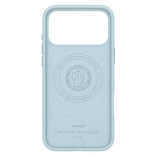 Spigen Silicone Fit MagSafe Case for iPhone 17 Pro - Blue