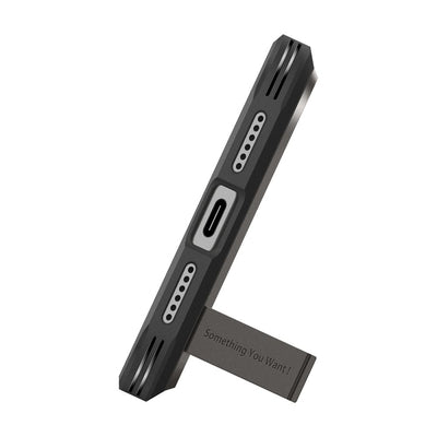 Spigen Tough Armor &quot;T&quot; MagSafe Case for iPhone 17 Pro Max - Gray