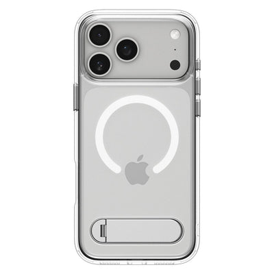Spigen Ultra Hybrid "S" MagSafe Case for iPhone 17 Pro Max - Clear and White