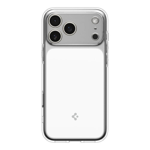 Spigen Ultra Hybrid &quot;T&quot; MagSafe Case for iPhone 17 Pro Max - Clear and White