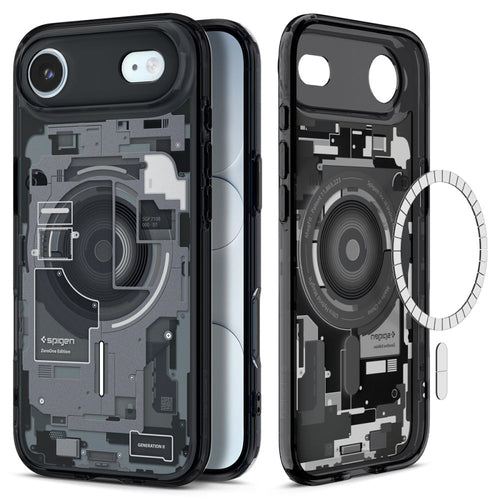 Spigen Ultra Hybrid MagSafe case for iPhone 17 Air Zero One - black