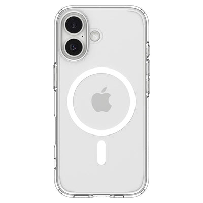 Spigen Ultra Hybrid MagSafe Case for iPhone 17 - Clear and White