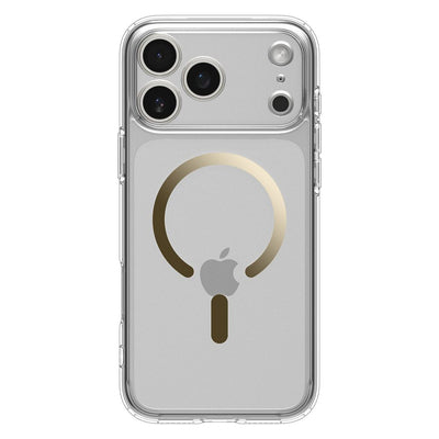 Spigen Ultra Hybrid MagSafe Case for iPhone 17 Pro - Transparent Gold