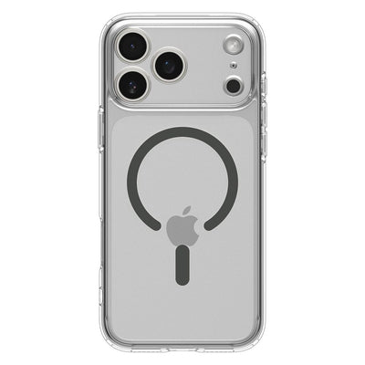 Spigen Ultra Hybrid MagSafe Case for iPhone 17 Pro - Clear Gray