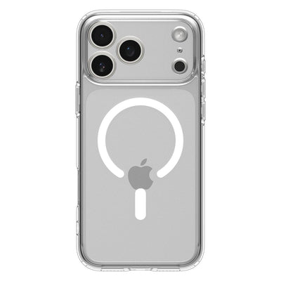 Spigen Ultra Hybrid MagSafe Case for iPhone 17 Pro Max - Clear and White