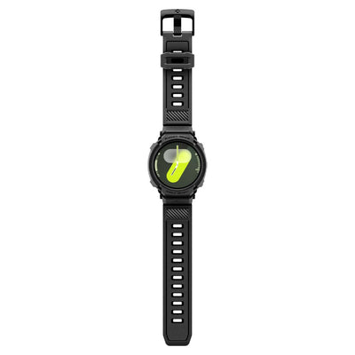Spigen Rugged Armor Pro Strap for Samsung Galaxy Watch 8 40mm - Matte Black