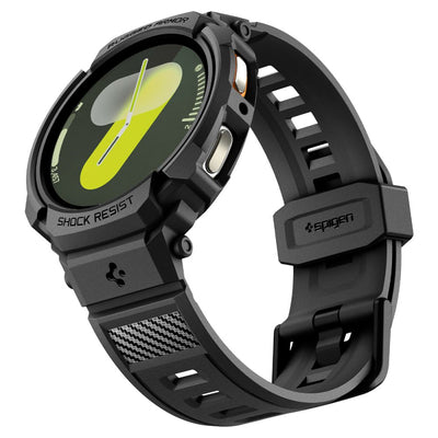 Spigen Rugged Armor Pro Strap for Samsung Galaxy Watch 8 40mm - Matte Black