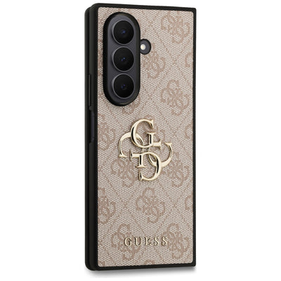 Guess Big 4G Logo Classic Logo Case for Samsung Galaxy Z Fold7 - Pink