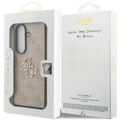 Guess Big 4G Logo Classic Logo Case for Samsung Galaxy Z Fold7 - Pink