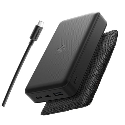 Spigen EA3030 30000mAh 30W Power Bank - Black