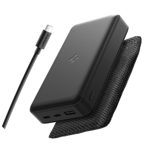 Spigen EA3030 30000mAh 30W Power Bank - Black