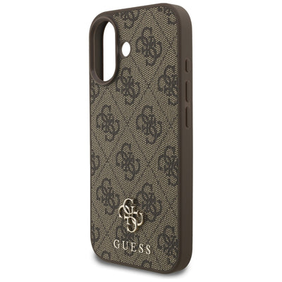 Guess 4G Small Classic Logo MagSafe Case for iPhone 17 - Brown