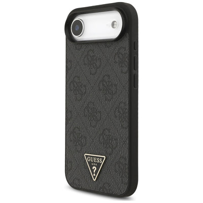 Guess 4G Strap Triangle Logo MagSafe Case for iPhone 17 Air - Black
