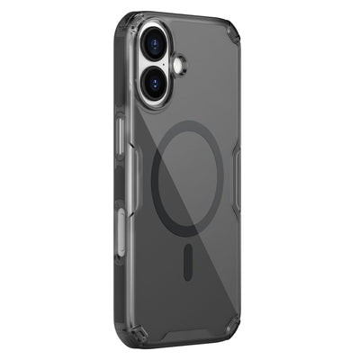 Nillkin Nature TPU Pro Magnetic Case Compatible with MagSafe for iPhone 17 - Translucent Black