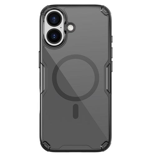 Nillkin Nature TPU Pro Magnetic Case Compatible with MagSafe for iPhone 17 - Translucent Black