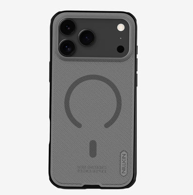 Nillkin Super Frosted Shield Pro Magnetic Case Compatible with MagSafe for iPhone 17 Pro Max - Translucent Black