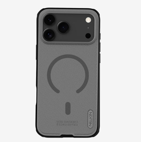 Nillkin Super Frosted Shield Pro Magnetic Case Compatible with MagSafe for iPhone 17 Pro Max - Translucent Black