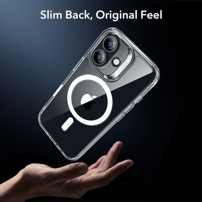 ESR Classic Hybrid MagSafe + Tempered Glass Set for iPhone 17 - Clear