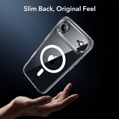 ESR Classic Hybrid MagSafe + Tempered Glass Set for iPhone 17 Air - Clear