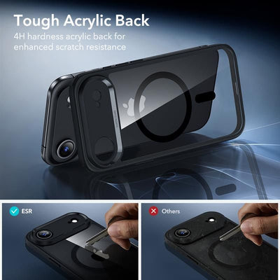 ESR Classic Hybrid MagSafe + Tempered Glass Set for iPhone 17 Air - Clear Black