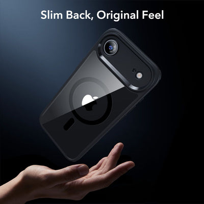 ESR Classic Hybrid MagSafe + Tempered Glass Set for iPhone 17 Air - Clear Black