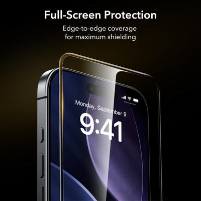 ESR UltraFit Armorite Pro Tempered Glass for iPhone 16 Pro / 17 - Transparent