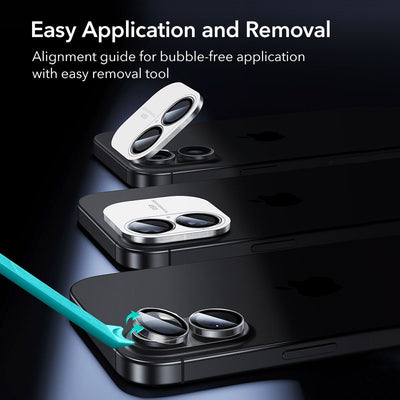 ESR Armorite Camera Cover for iPhone 16 / 16 Plus / 17 - Transparent