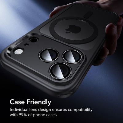 ESR Armorite Camera Protector for iPhone 14 Pro / Pro Max / 15 Pro / Pro Max / 16 Pro / Pro Max / 17 Pro / Pro Max - Black