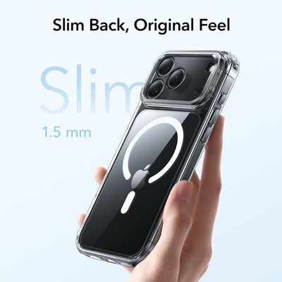 ESR Classic Hybrid Kickstand MagSafe Case for iPhone 17 Pro - Clear