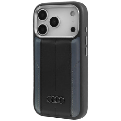 Audi A6 Synthetic Leather MagSafe Case for iPhone 17 Pro - Black