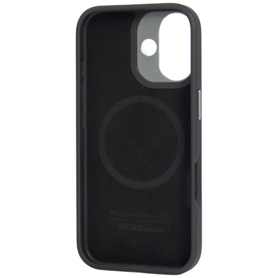 Audi RSQ Carbon Fiber Sport Red Circle MagSafe Case for iPhone 17 - Black