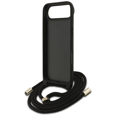 Guess 4G Big Logo Cord Stap Crossbody Case for iPhone 17 Air - Brown