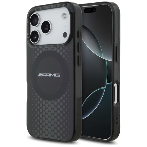 AMG Double Layer Transparent Graphics MagSafe Case for iPhone 17 Pro - Black — Mercedes