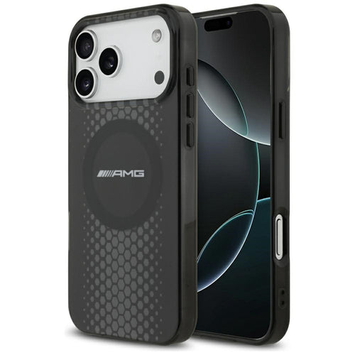 AMG Double Layer Transparent Graphics MagSafe Case for iPhone 17 Pro Max - Black — Mercedes