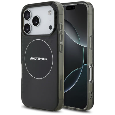 AMG Double Layer Transparent Smocked MagSafe Case for iPhone 17 Pro - Black — Mercedes