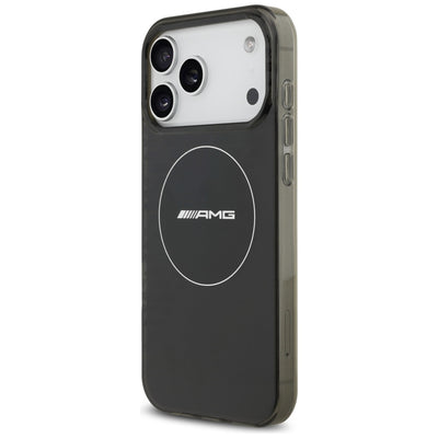 AMG Double Layer Transparent Smocked MagSafe Case for iPhone 17 Pro Max - Black — Mercedes