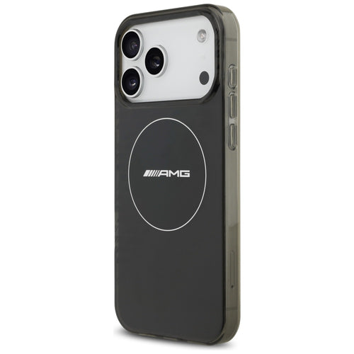 AMG Double Layer Transparent Smocked MagSafe Case for iPhone 17 Pro Max - Black — Mercedes