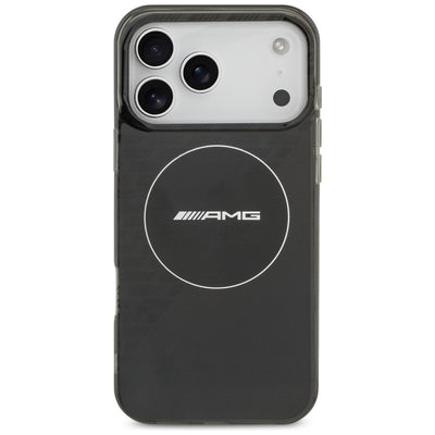 AMG Double Layer Transparent Smocked MagSafe Case for iPhone 17 Pro Max - Black — Mercedes