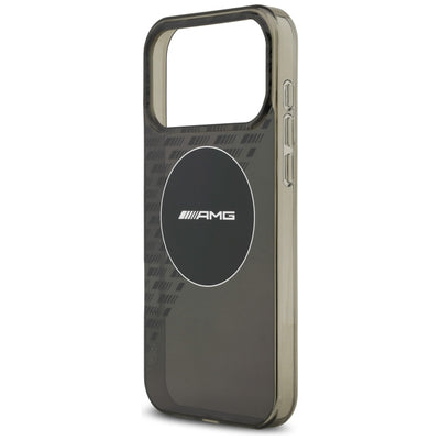 AMG Double Layer Transparent Smocked MagSafe Case for iPhone 17 Pro Max - Black — Mercedes