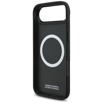 BMW M Tricolor Metal Logo MagSafe Case for iPhone 17 Air - Black