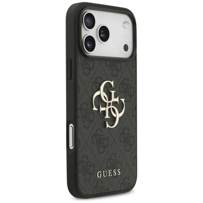 Guess 4G Big Logo Case for iPhone 17 Pro Max - Black