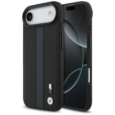 BMW M Perforated Stripe Logo MagSafe Case for iPhone 17 Air - Blue