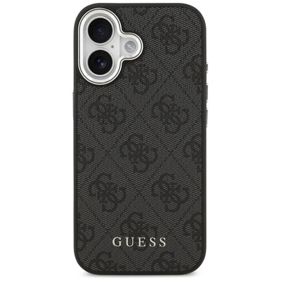 Etui Guess 4G Classic Logo MagSafe na iPhone 17 - czarne