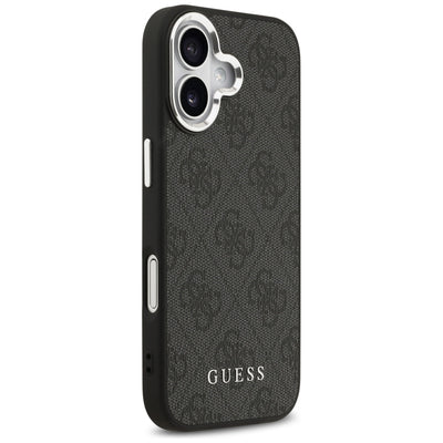 Etui Guess 4G Classic Logo MagSafe na iPhone 17 - czarne