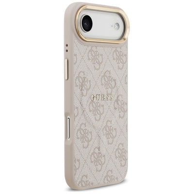 Guess 4G PU Classic Logo MagSafe Case for iPhone 17 Air - Pink