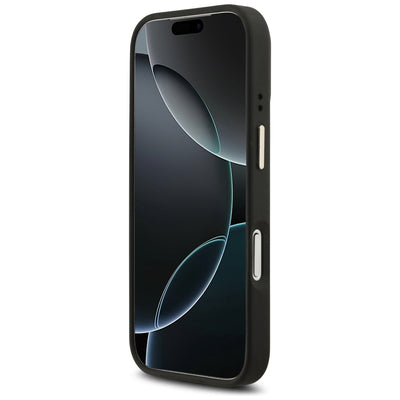 Guess 4G PU Classic Logo MagSafe case for iPhone 17 Pro - black