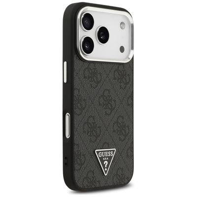Guess 4G Triangle Logo MagSafe case for iPhone 17 Pro - black